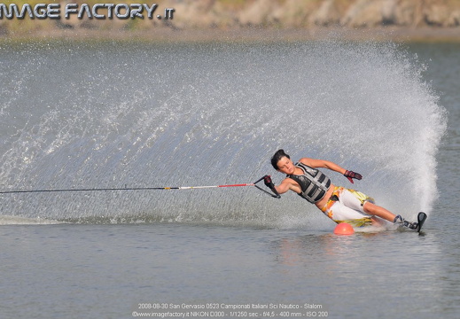 2008-08-30 San Gervasio - Campionati Italiani Sci Nautico - Slalom